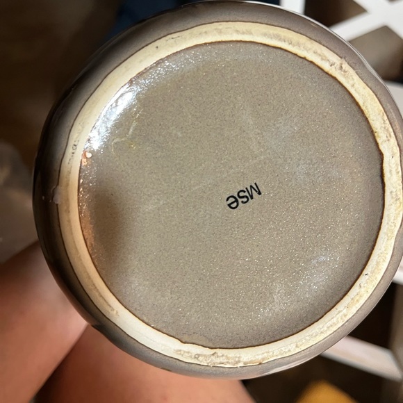 💃CLOSET CLEAR-OUT💃Martha Stewart Decorative Ceramic Urn;⚱️ Glossy - Picture 3 of 4